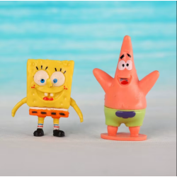 Figuras de Bob Esponja de 8 piezas