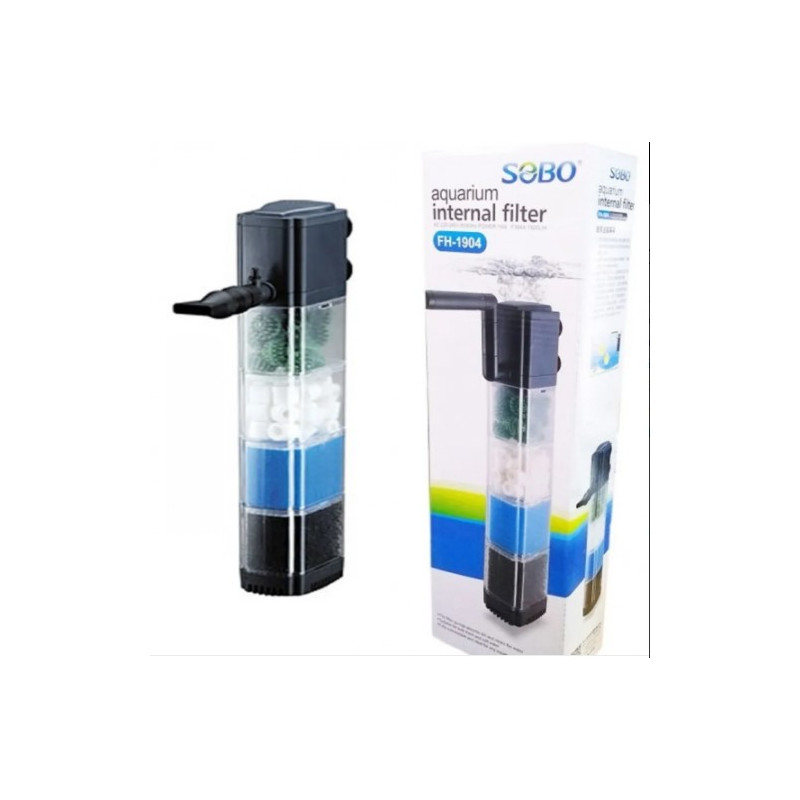 Filtro interno 4 módulos SOBO 1500 L/h